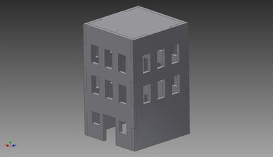 City Building (MDF) - 15MMDF256 (Online Order Only)