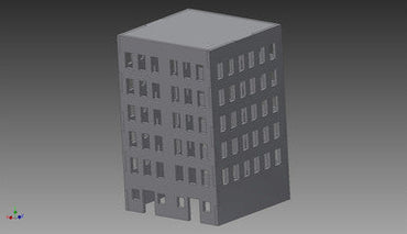 City Building (MDF) - 15MMDF257 (Online Order Only)