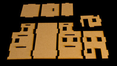 3 Story Building (MDF) - 15MMDF130 (Online Order Only)