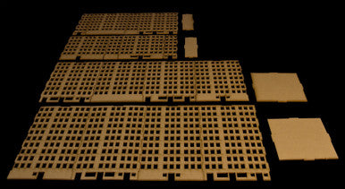 6mm Tall City Buildings (Matboard) - 285CSS031 (Online Order Only)