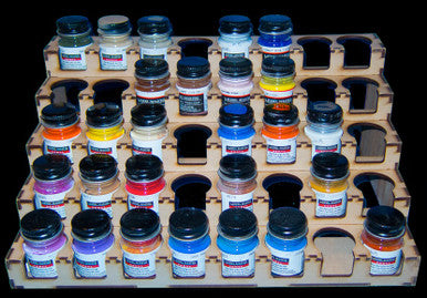 Paint Rack - 32mm Model Master - Mission Models (Online Order Only) (Online Order Only)