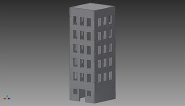 City Building (MDF) - 15MMDF264 (Online Order Only)