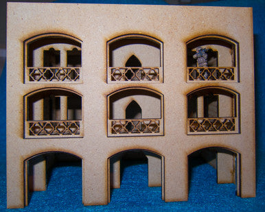 28mm Middle East Three Story Building - 28MMDF152 (Online Order Only)