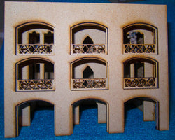 28mm Middle East Three Story Building - 28MMDF152 (Online Order Only)