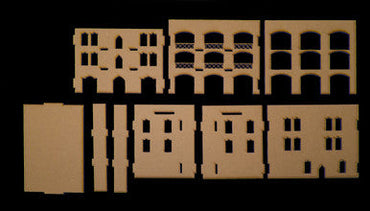 28mm Middle East Three Story Building - 28MMDF152 (Online Order Only)