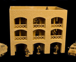 15mm Middle East Three Story Building (MDF) - 15MMDF151 (Online Order Only)