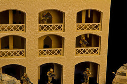 15mm Middle East Three Story Building (MDF) - 15MMDF151 (Online Order Only)