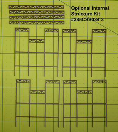 Internal Details for WWII Government Building - 285CSS034-3 (Online Order Only)