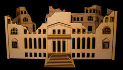 15mm WWII Government Building (MDF) - 15MMDF350-1 (Online Order Only)