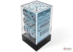 Opaque Pastel Blue/back | 7-Dice, 16mm, 12mm, d10s by Chessex (Online Only)
