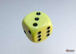 Chessex Opaque 16mm Pipped d6 Standard Dice Collection - Classic Colors - Available Individually (Online Only)