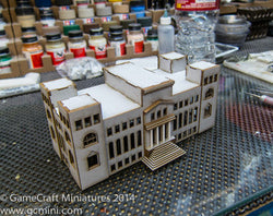 6mm WWII Government Building - 285CSS034-2 (Online Order Only)