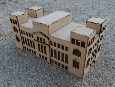 15mm WWII Government Building (MDF) - 15MMDF350-2 (Online Order Only)