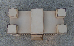 15mm WWII Government Building (MDF) - 15MMDF350-2 (Online Order Only)