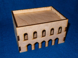 Middle East Two Story Building (MDF) - 15MMDF032 (Online Order Only)