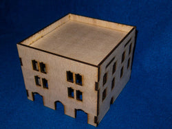 Middle East Three Story Building With Removable Roof (MDF) - 15MMDF027-R (Online Order Only)