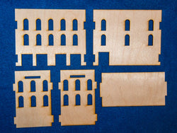 Middle East Three Story Building (MDF) - 15MMDF025 (Online Order Only)