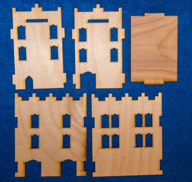 Middle East Three Story Building (MDF) - 15MMDF022 (Online Order Only)