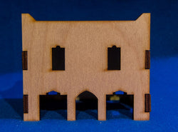 Middle East Two Story Building With Removable Roof (MDF) - 15MMDF018-R (Online Order Only)