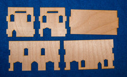 Middle East Two Story Building With Removable Roof (MDF) - 15MMDF019-R (Online Order Only)