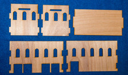 Middle East Two Story Building With Removable Roof (MDF) - 15MMDF021-R (Online Order Only)
