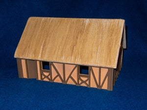One Story Medium Half Timber House - 28MMDF300 (Online Order Only)