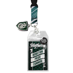 Slytherin Hogwarts House Tie Harry Potter Lanyard (Online Order Only)