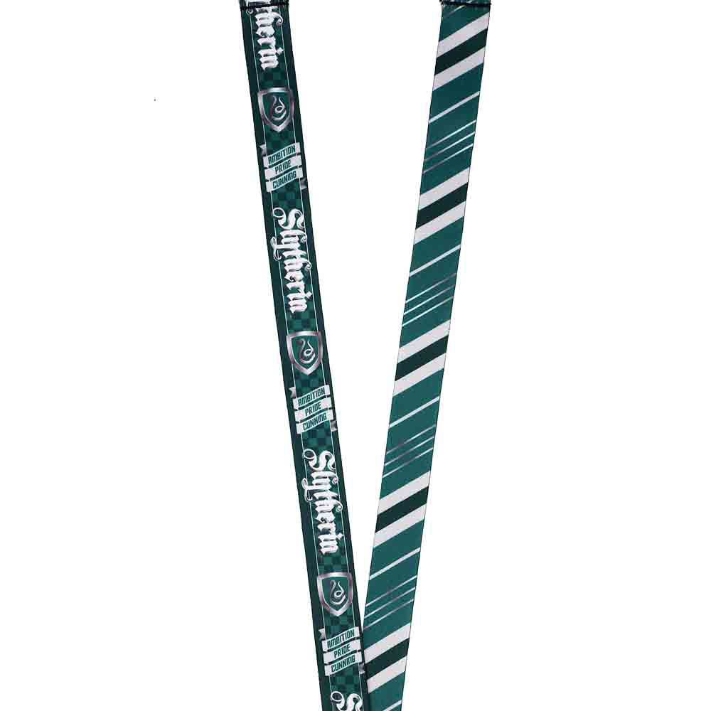Slytherin Hogwarts House Tie Harry Potter Lanyard (Online Order Only)