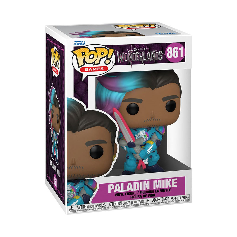 Tiny Tina's Wonderlands Paladin Mike Pop! Vinyl Figure #861 (Online Order Only)