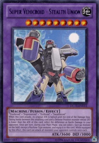 Super Vehicroid - Stealth Union (Purple) [DL12-EN011] Rare (ONLINE ORDER ONLY)