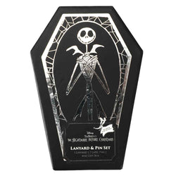 The Nightmare Before Christmas Master of Fright Lapel Pins & Lanyard Coffin Box Set (ONLINE ORDER ONLY)