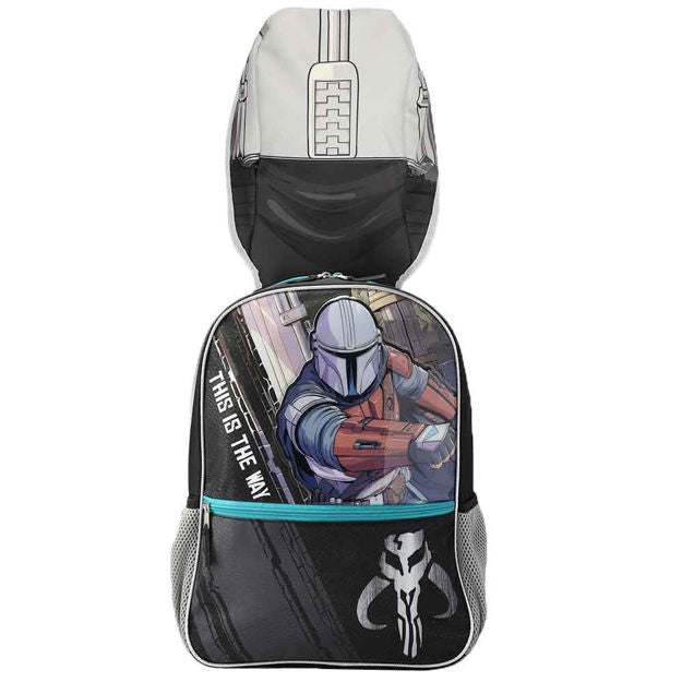 Star Wars: The Mandalorian Kids Hooded Backpack (ONLINE ORDER ONLY)