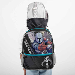 Star Wars: The Mandalorian Kids Hooded Backpack (ONLINE ORDER ONLY)