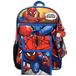 Marvel: Spider-Man 6 pc Backpack Set (ONLINE ORDER ONLY)