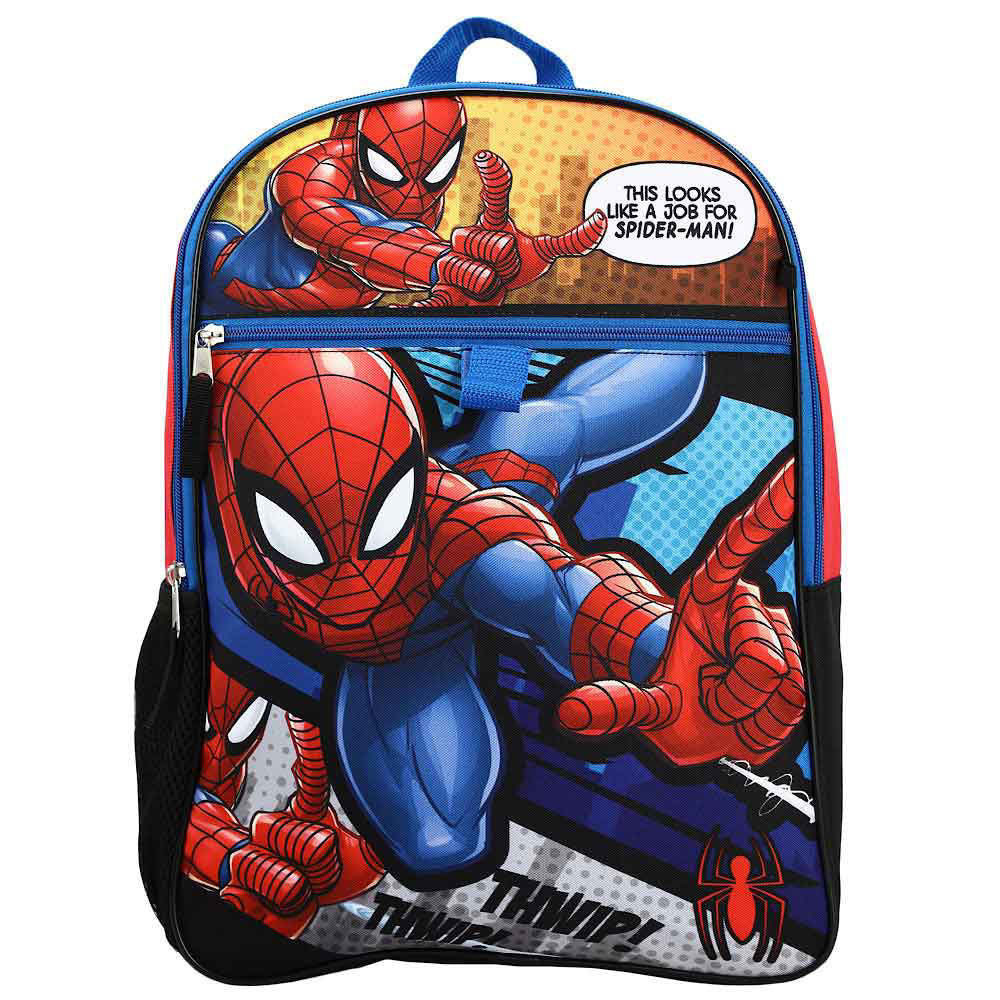 Marvel: Spider-Man 6 pc Backpack Set (ONLINE ORDER ONLY)