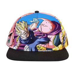 Dragon Ball Z Sublimated Print Flat Bill Snapback (Online Order Only)