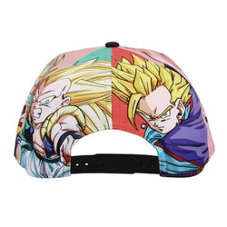 Dragon Ball Z Sublimated Print Flat Bill Snapback (Online Order Only)