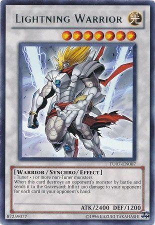 Lightning Warrior [TU07-EN007] Rare (ONLINE ORDER ONLY)