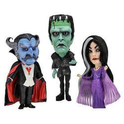 NECA Rob Zombie's The Munsters Little Big Head Stylized Vinyl Figures 3-Pack (ONLINE ORDER ONLY)