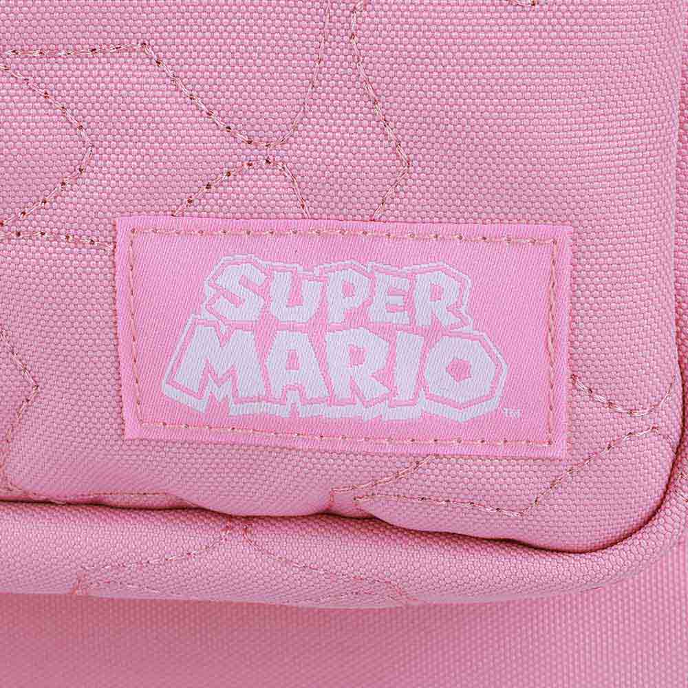 *Collective* Princess Peach Super Mario 17" Quilted Laptop Backpack (ONLINE ORDER ONLY)
