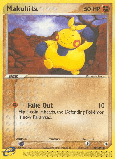 Makuhita (58/109) [EX: Ruby & Sapphire] (Online Only)