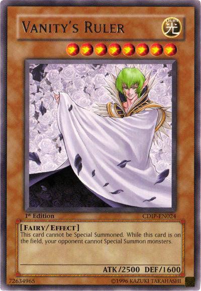 Vanity's Ruler [CDIP-EN024] Rare (ONLINE ORDER ONLY)