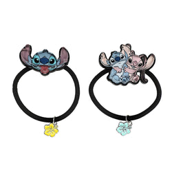 Disney Lilo & Angel Resin Ponytail Holder 2 Pack (Online Order Only)