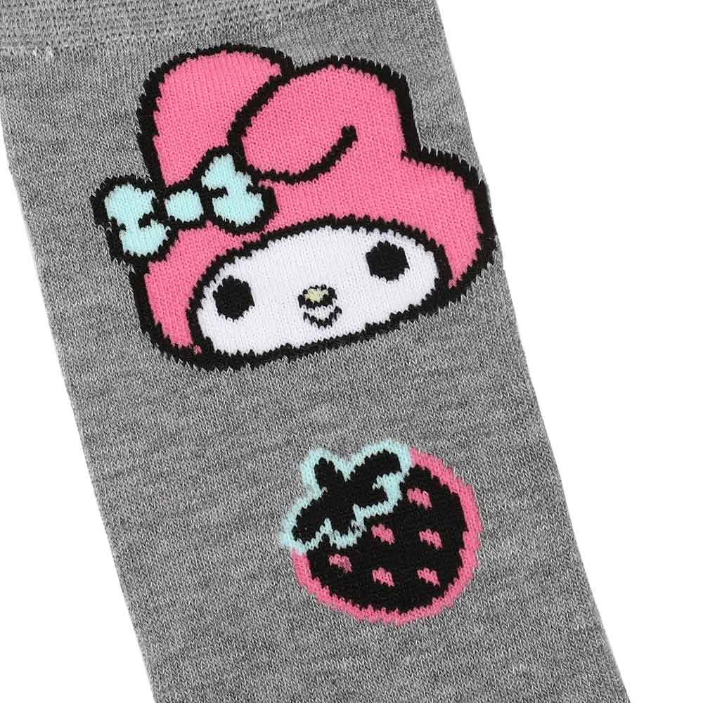 Sanrio Hello Kitty & Friends Mixed Character 5 Pair Crew Socks (Online Order Only)