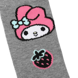 Sanrio Hello Kitty & Friends Mixed Character 5 Pair Crew Socks (Online Order Only)