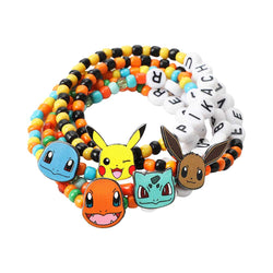 *Collective* Pokemon 5-piece Tradesies Stretchy Friendship Bracelet Set (ONLINE ORDER ONLY)