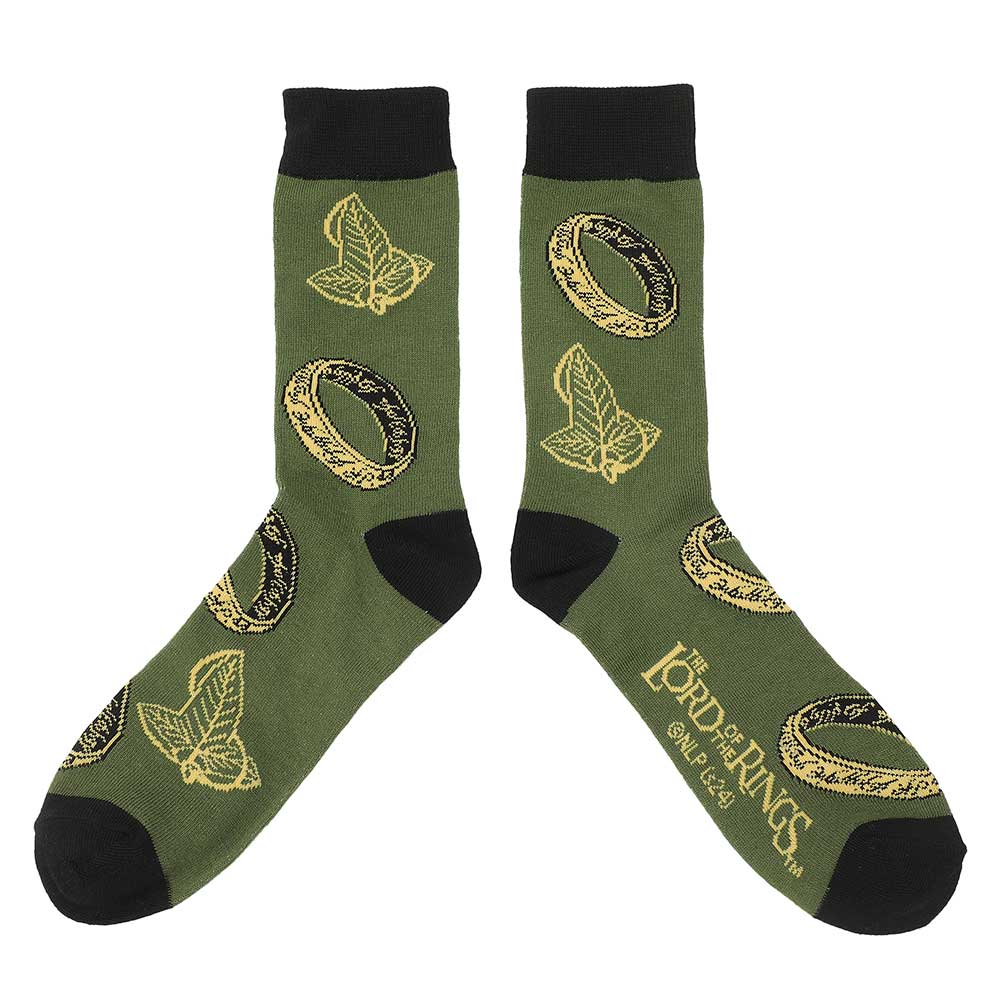 Lord of the Rings Adult 5 Pair Crew Socks (Online Order Only)