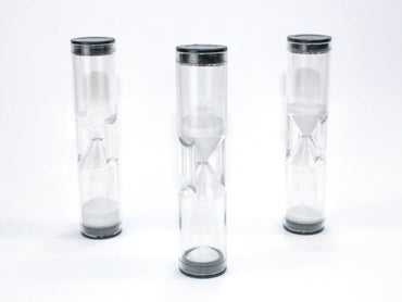 Sand Timer 1 Minute w/Black Cap (Online Only)
