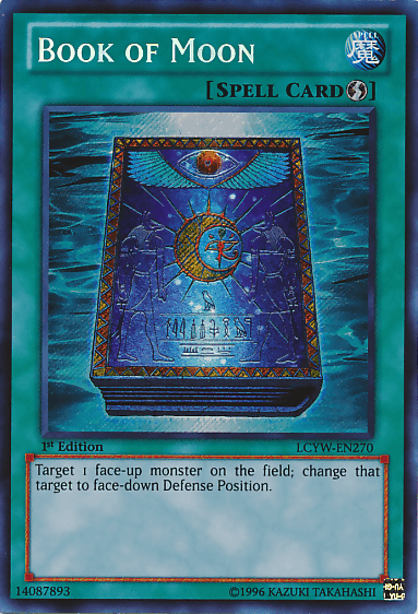 Book of Moon [LCYW-EN270] Secret Rare (ONLINE ORDER ONLY)