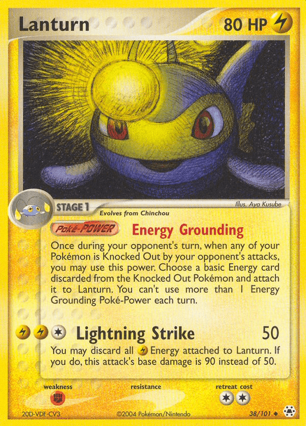 Lanturn (38/101) [EX: Hidden Legends] (Online Only)